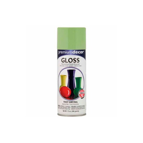General Paint Spray Paint, Apple Green, Gloss, 12 oz 144942 - main